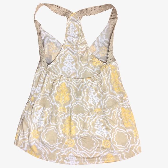 Free People NWT Sleeveless Blouse Size M Embroidered Straps - Picture 2 of 9